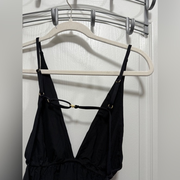 Andie x Demi Moore The Tropez one piece swim suit Black women’s size L beach NWT - Picture 9 of 16